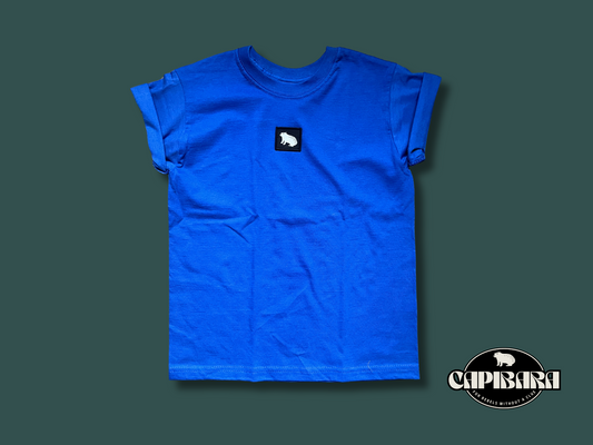 Capibara T-shirt in Royal Blue