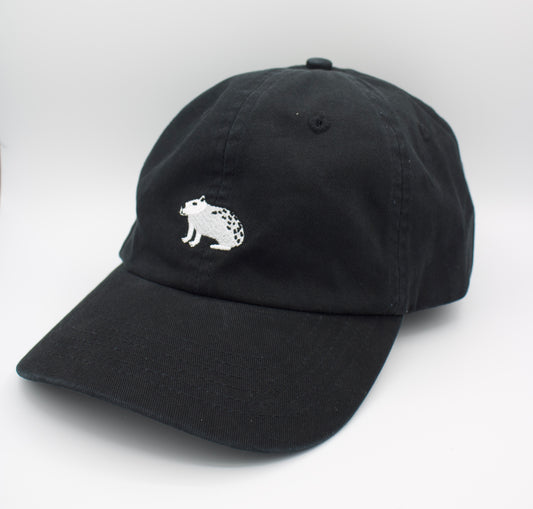 Capibara Dad Cap in Black