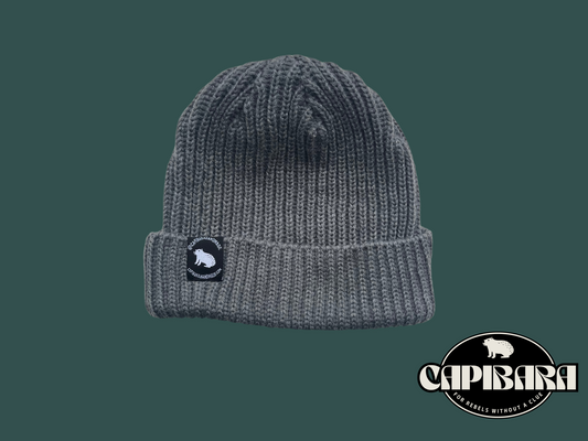 Docker Beanie in grey no patch