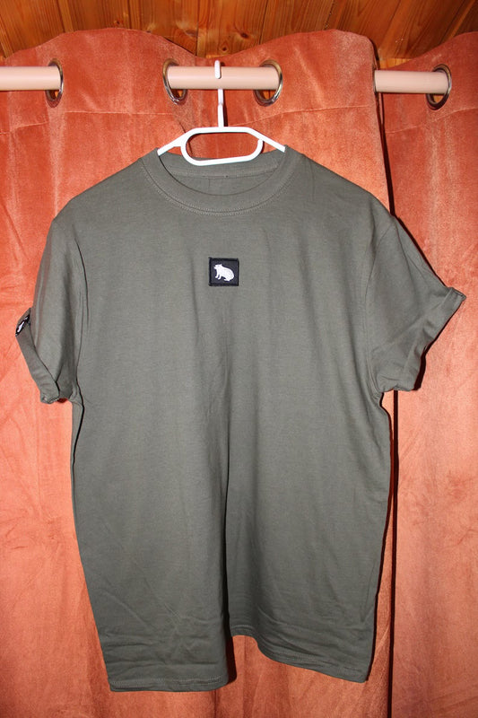 Capibara T-shirt in Army green