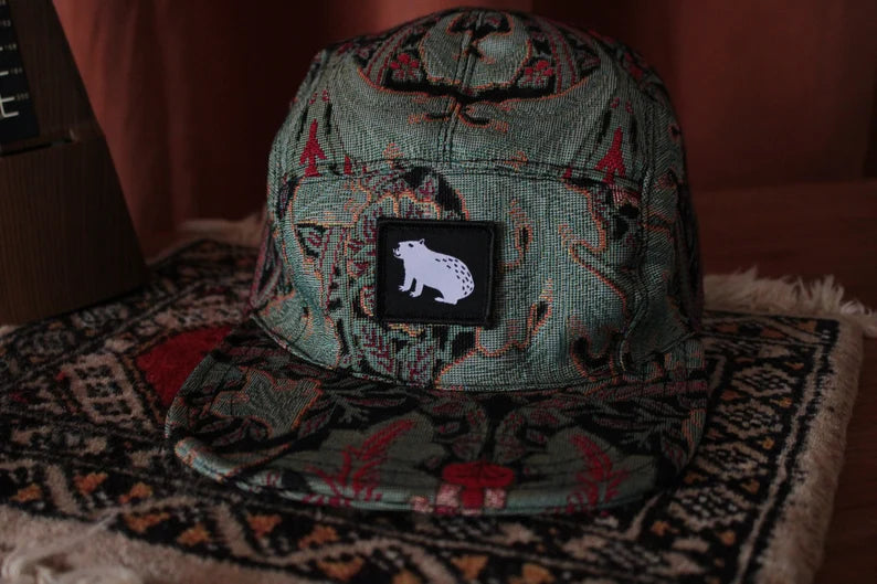 Handmade Fivepanel Special Series Black Blossom