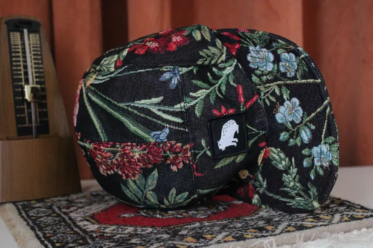 Handmade fivepanel series “Nightly Blossom”