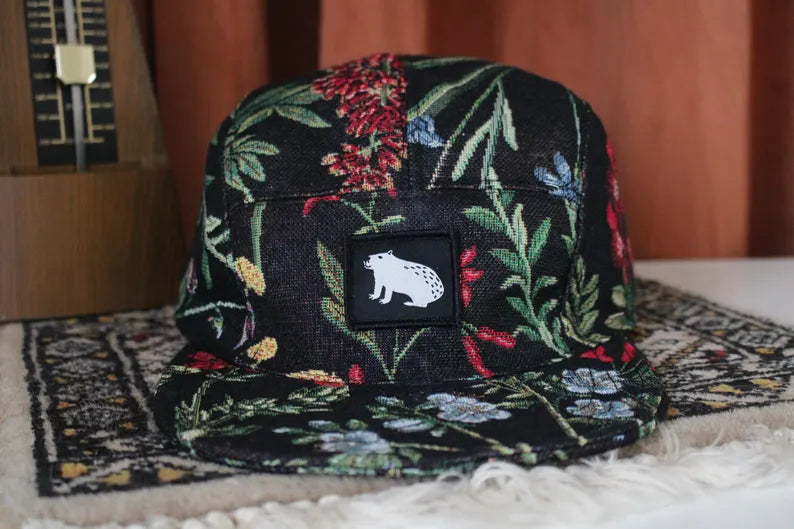 Handmade fivepanel series “Nightly Blossom”