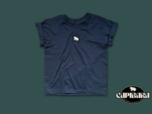 Capibara T-shirt in Navy blue